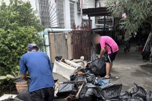 รับทำความสะอาดหลังน้ำท่วม