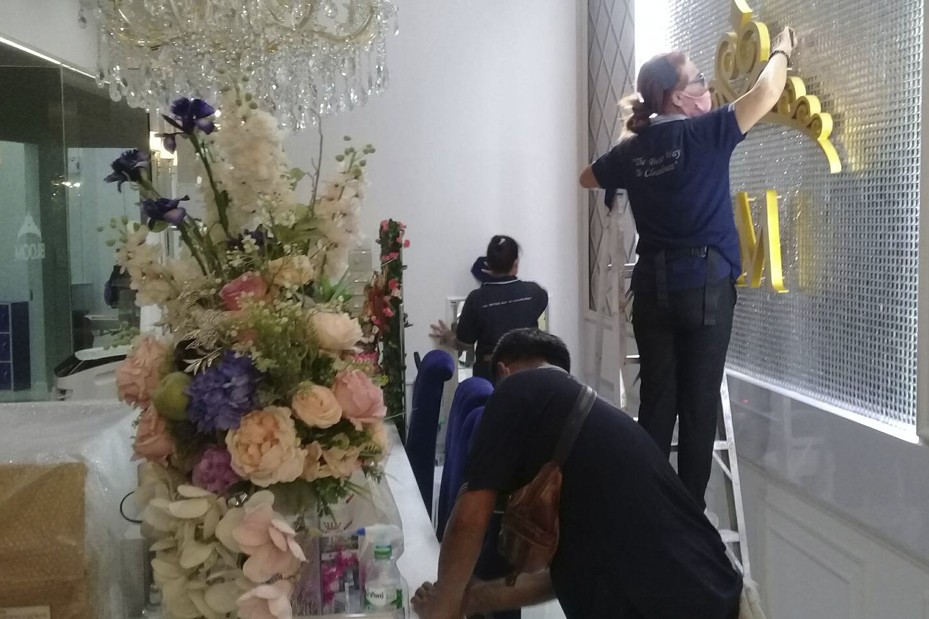 บริการทำความสะอาดสำนักงาน